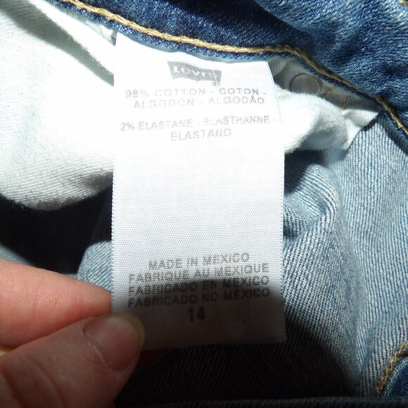 Levi's Boot Cut 515 Retro Jeans Sz 14 - Picture 7 of 7